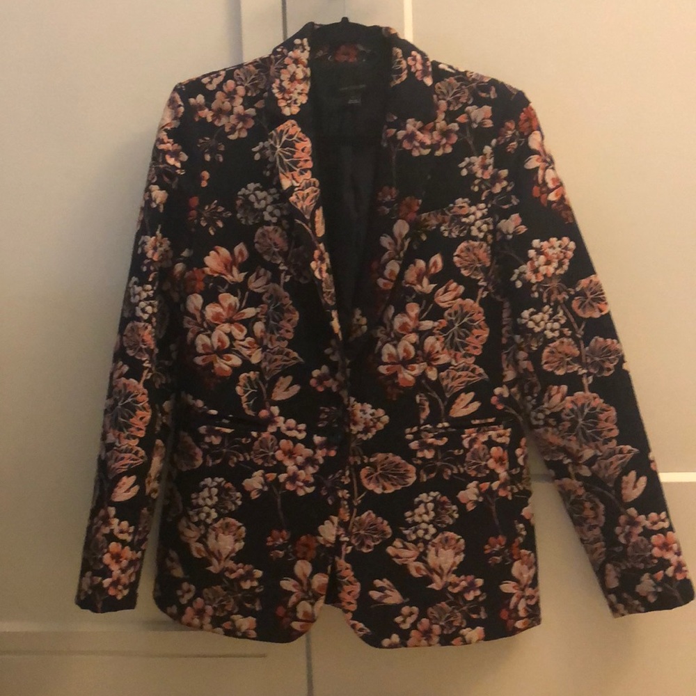 Ann Taylor White Germanium Blazer - Size 6